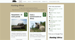Desktop Screenshot of huntingafrica.org